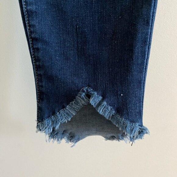 Frame Le Skinny De Jeanne Jeans In Blue Size 27 - Picture 7 of 11